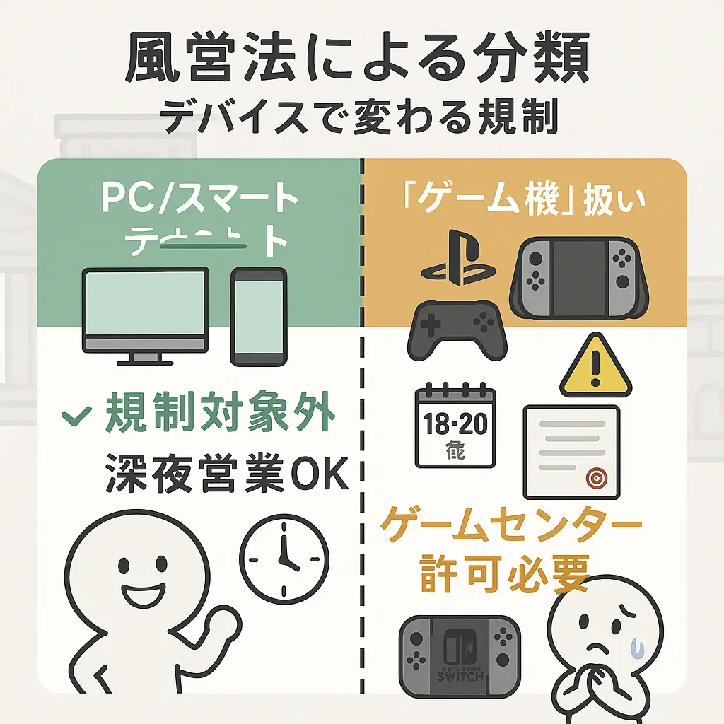風営法とゲーム機の分類問題 - 【eスポーツと法律の交差点】日本で「ゲームで稼ぐ」が合法になる日は来るか